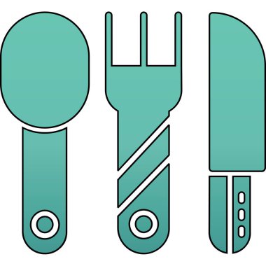 mutfak araçlarının vektör illüstrasyonu