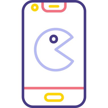 Telefon simgesinin vektör illüstrasyonu