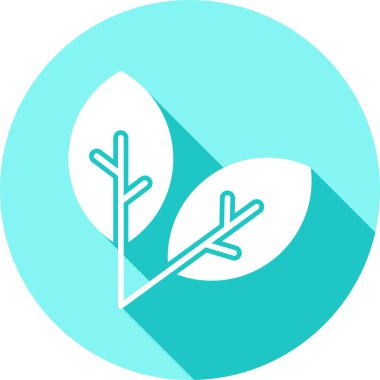 Ağaç. Web simgesi vektör illüstrasyonu