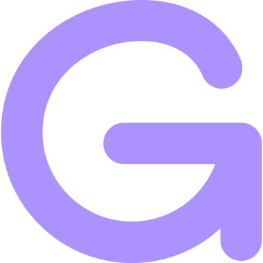 Alfabe. Web simgesi basit illüstrasyon