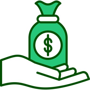 para simgesi vektör illüstrasyonu