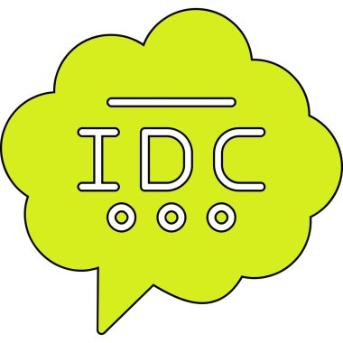 Yeşil ve sarı renkli bir arkaplanın vektör çizimi