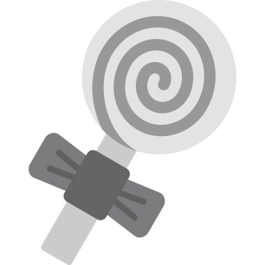 Şeker ikonu. vektör illüstrasyonu