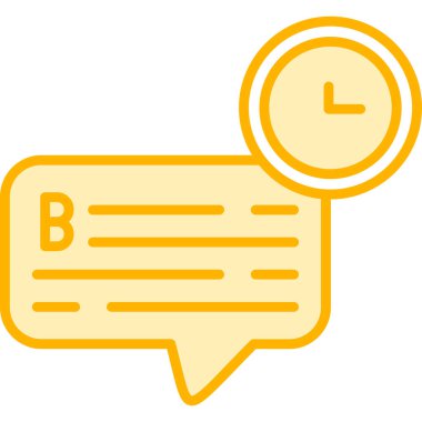 Konuş. Web simgesi basit illüstrasyon