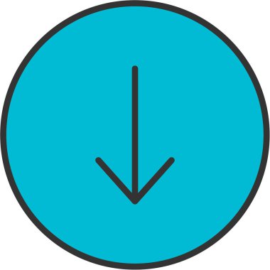 Ok. Web simgesi basit tasarım