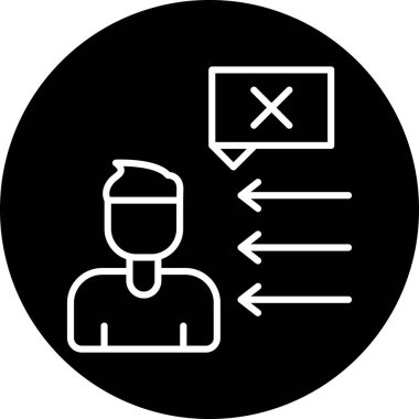 seo modern simgesinin vektör illüstrasyonu