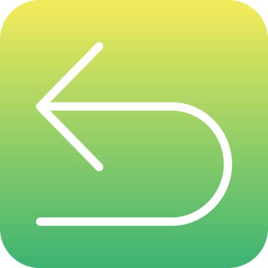 Projeniz için sol yön ok simgesi