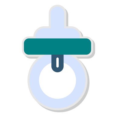 İp Düz Vektör Simgesi Tasarımı