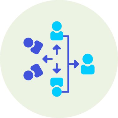 iş insanları vektör simgesi