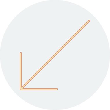 ok simgesinin vektör illüstrasyonu