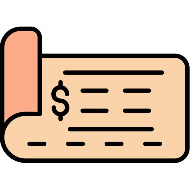 Para için. Web simgesi basit illüstrasyon