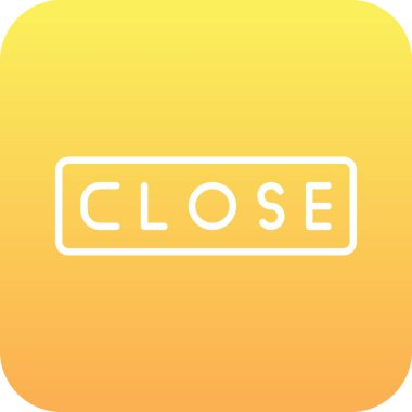 vektör modern gradyan çember simgesi