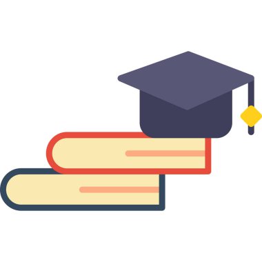 Şapkalı kitap mezuniyeti