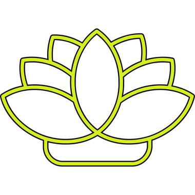 çiçek simgesi, özet çizimi