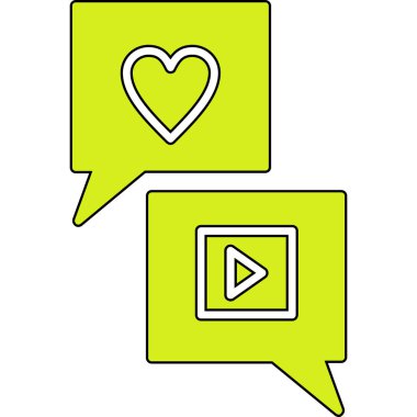 vektör aşk kümesi