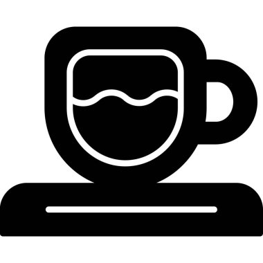 Kahve fincanı. Basit tasarım