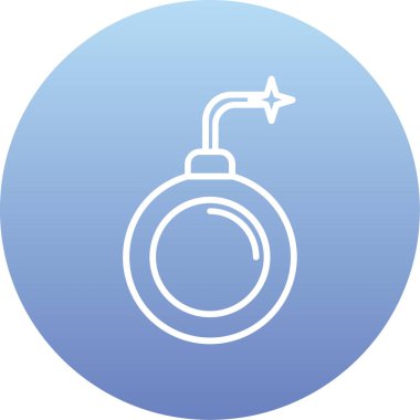 bomba ikonu, modern vektör çizimi tasarımı