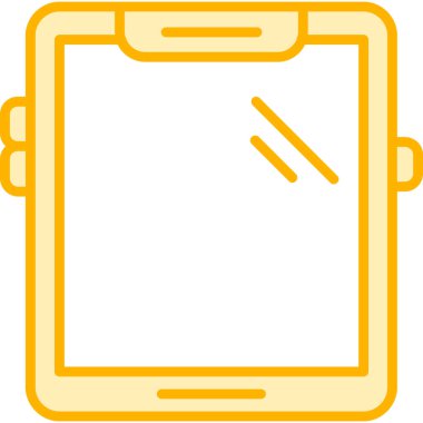 tablet simgesi, vektör illüstrasyon tasarımı