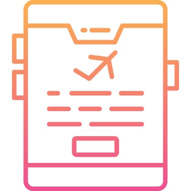 Pano. Web simgesi basit illüstrasyon