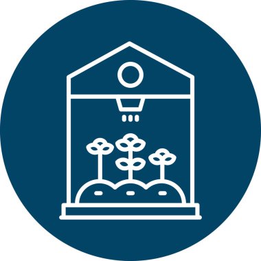 bitki simgesi, vektör illüstrasyonu