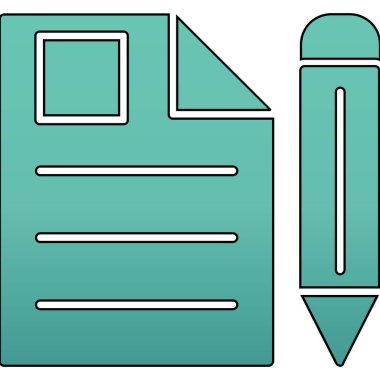 dizin simgesi, vektör illüstrasyonu