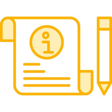 kalem simgesine sahip belge