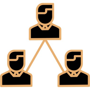 İş adamlarının vektör illüstrasyonu