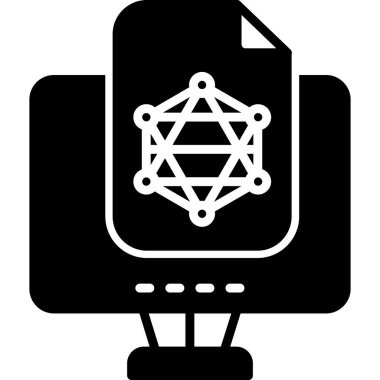 Dijital kamera simgesi, vektör çizim