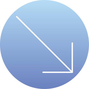 ok simgesi vektör illüstrasyonu