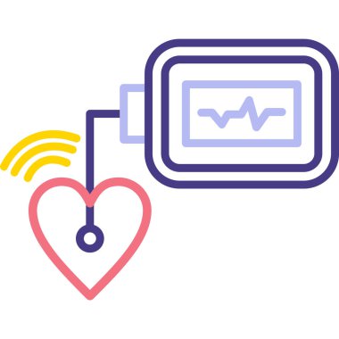 Kalp atışı simgesi ile kalp atışı