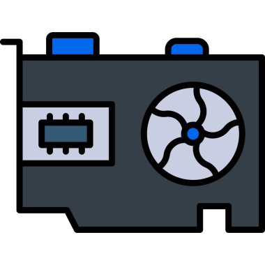 Kamera. Web simgesi basit illüstrasyon