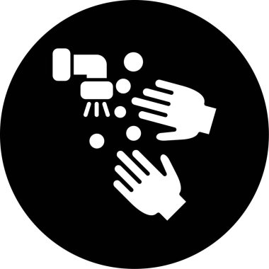 Tıbbi maskeli bir grup insanın vektör çizimi