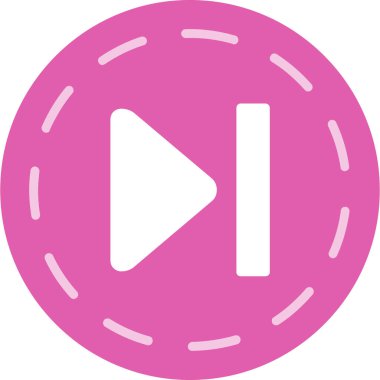 vektör Müzik player simgesi