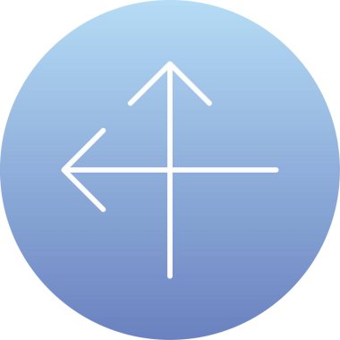 Modern bir simgenin vektör illüstrasyonu