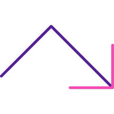 ok simgesinin vektör illüstrasyonu