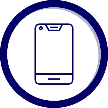 akıllı telefon simgesi vektör illüstrasyonu