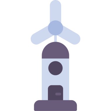 Roket. Web simgesi basit tasarım