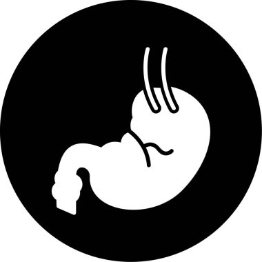 Bebeğim. Web simgesi basit illüstrasyon