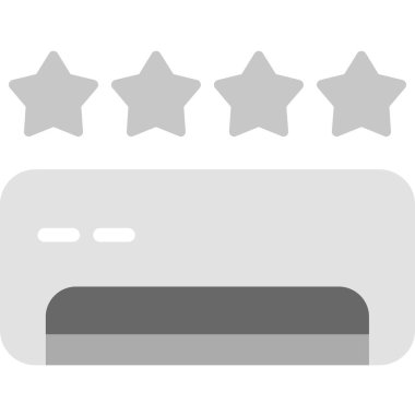 Bir yıldız simgesinin vektör illüstrasyonu