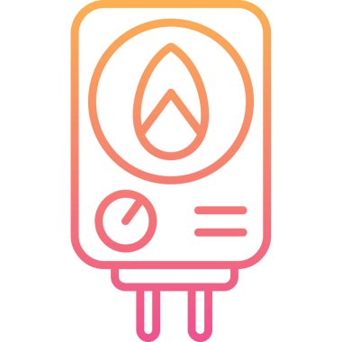 Fiş. Web simgesi basit illüstrasyon