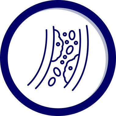 Modern simgenin vektör illüstrasyonu