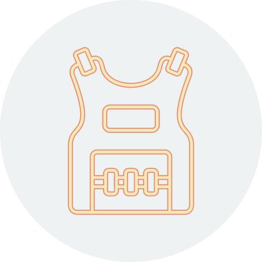 Modern b 'nin vektör illüstrasyonu çanta simgesinden yoksun