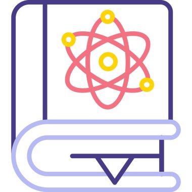 Kitap. Web simgesi basit illüstrasyon