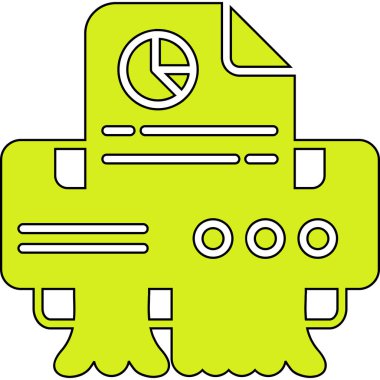 veri merkezi simgesi vektör illüstrasyonu