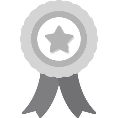 Ödül rozeti ikonu. Basit tasarım