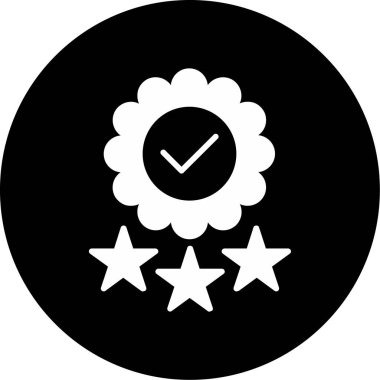 yıldız ödül vektörü sembolü tasarımı