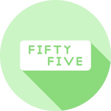 5 beş modern simge, vektör illüstrasyonu