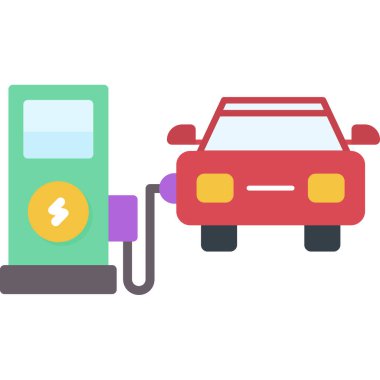 araba yakıtı vektör simgesi