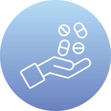 Haplar. Web simgesi basit illüstrasyon