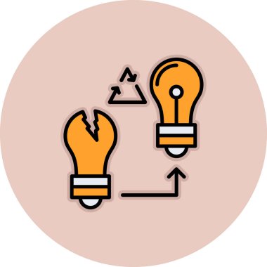 Web ve mobil tasarım için vektör simgesi.